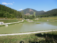 Hochwasserrückhaltebecken Lichtmessbach (Kaiserau)